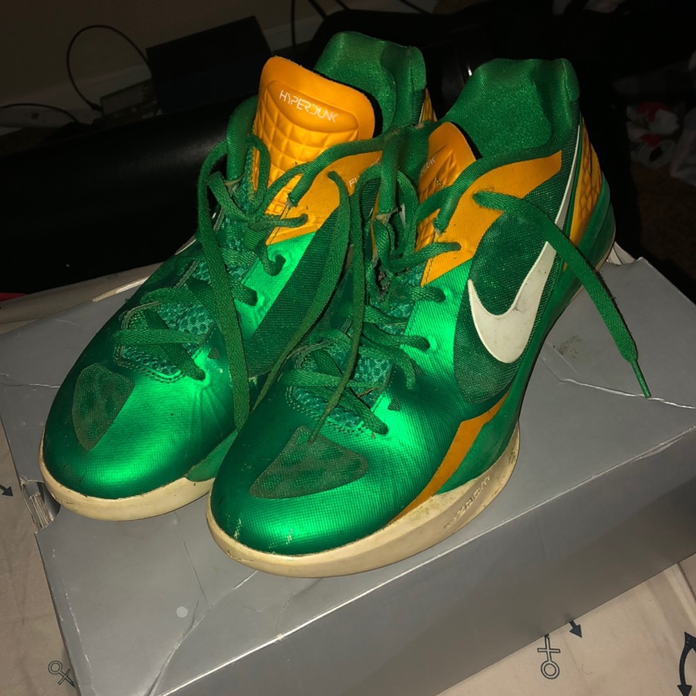 Green Nikes